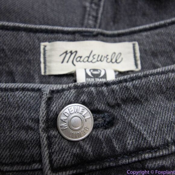 Madewell Perfect Vintage Jean in Cosner Wash: Knee-Rip Edition, women's size 30 - Picture 10 of 14